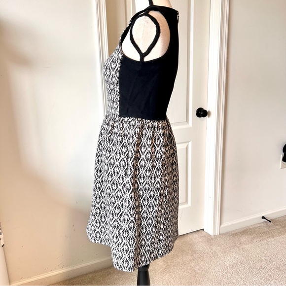 MADEWELL Ponte Diamond Jacquard Knit Sleeveless Dress—SZ. XS - Picture 4 of 15